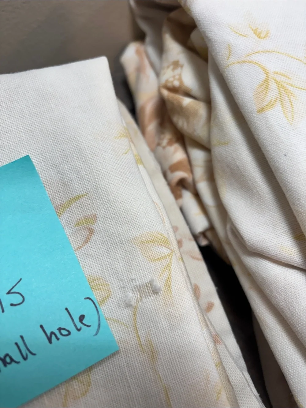 Pottery Barn Hadley Floral Linen Cotton Blend King Duvet Cover and Shams
